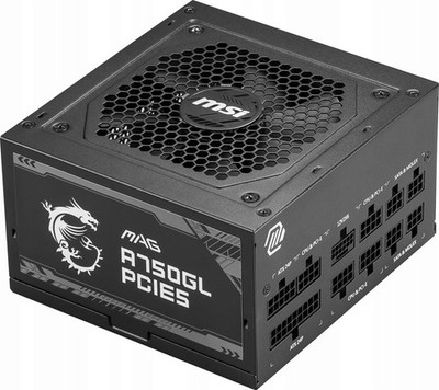 Modular power supply MSI MAG A750GL PCIE5 750W 80PLUS Gold