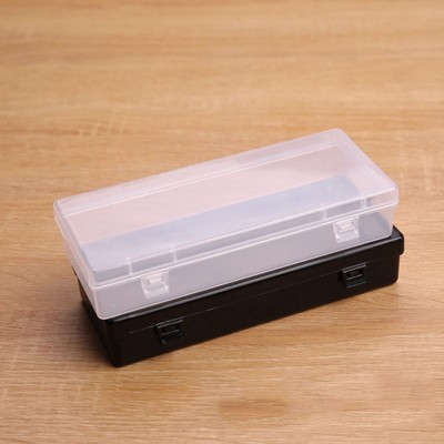 Rechteckige Transparente PP Aufbewahrungsbox 15.5x6.3x3cm Modern Für Haushalt