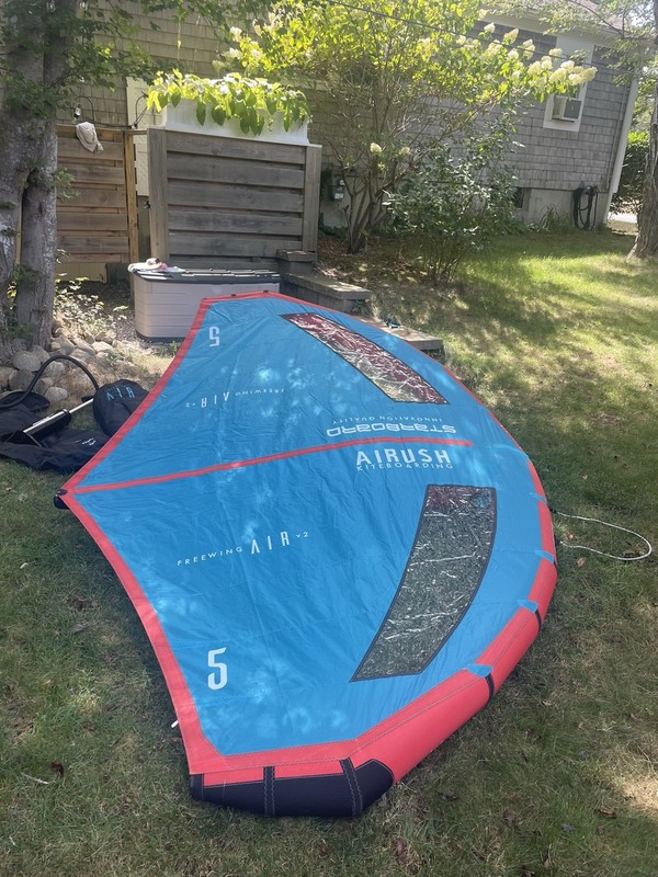 Airush Air V2 5 Inflatable Wing Kiteboarding Kitesurfing Kite Double Dacron