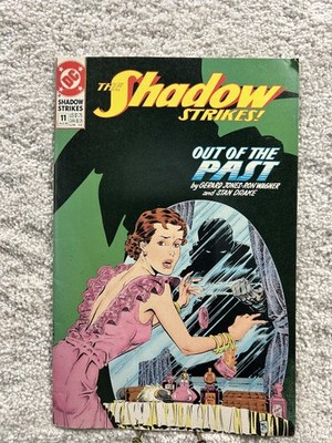 Vintage DC Comics The Shadow Strikes #11 Out Of The Past 1990 Issue Comic Book