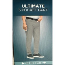 Greg Norman Men's Ultimate 5 Pocket Performance Stretch Tech Pants - NWT 32x34