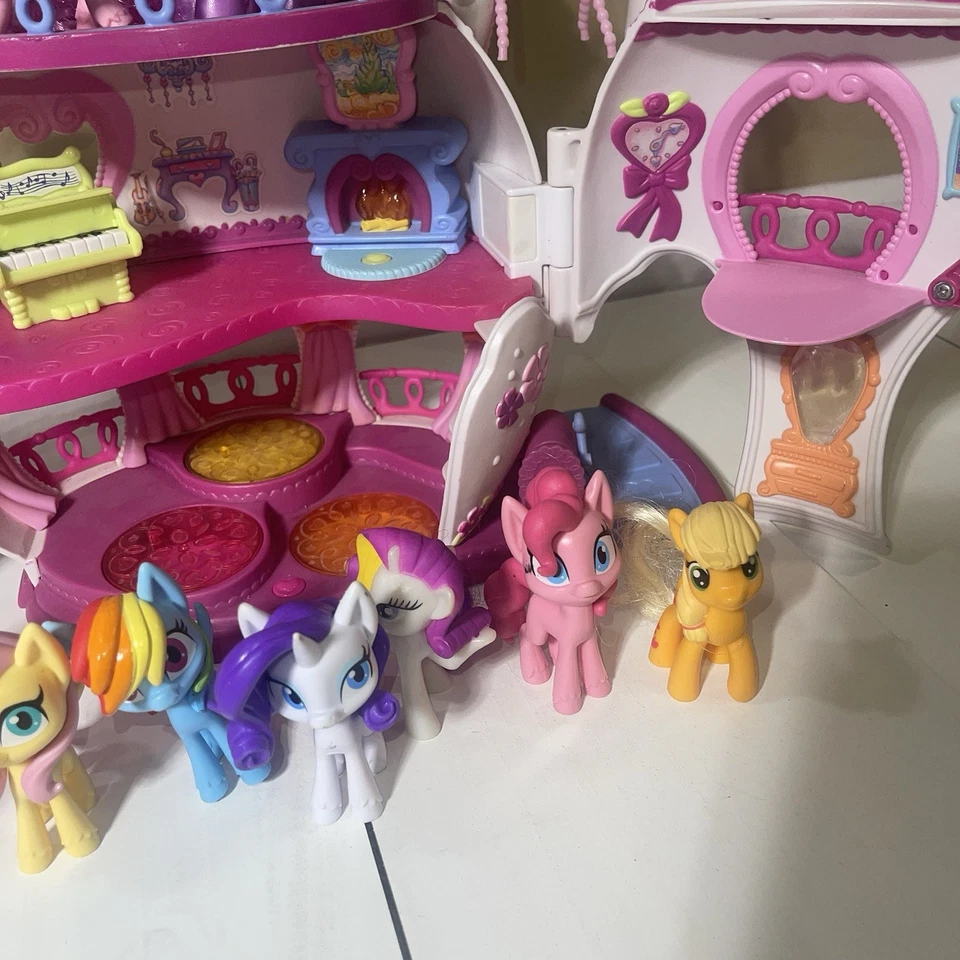 My Little Pony Ponyville 2006 tetera fiesta vintage Y2K Foto 4 de 4