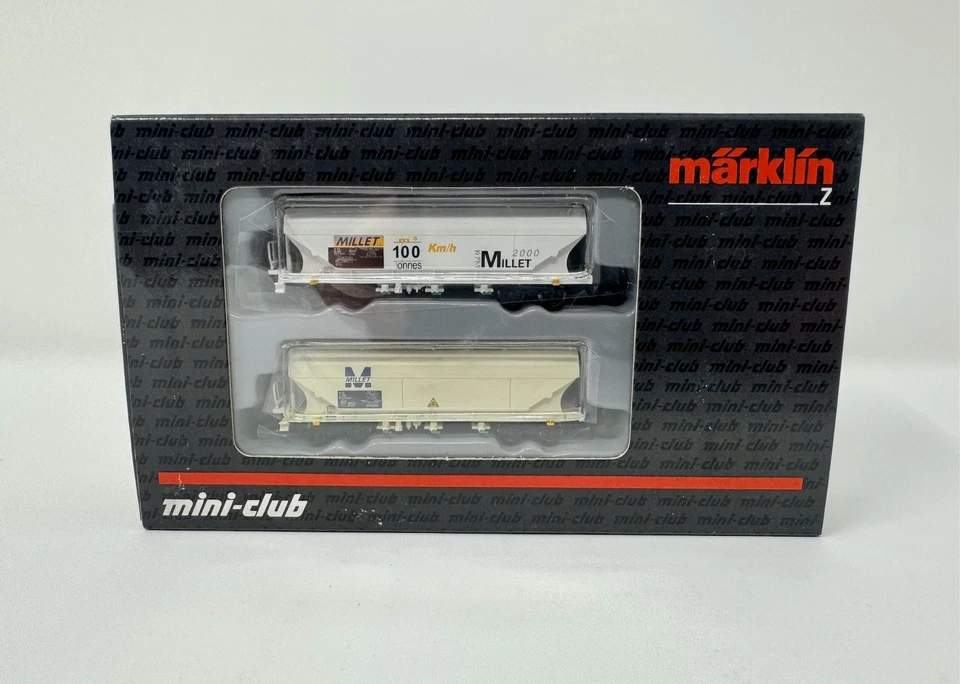 Marklin Mini-Club Z-Scale 82621, “Millet” Hopper Car Set New - Image 2 of 4