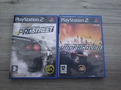 Need For Speed PS2 Bundle Pro Street und Undercover PAL Versandkostenfrei