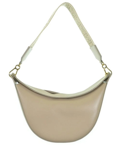 LOEWE Handbag Women's Gray Beige Used Vintage