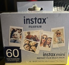 Fujifilm - instax mini - INSTANT FILM MULTI-PACK 60 Exposures - Expires 08/26