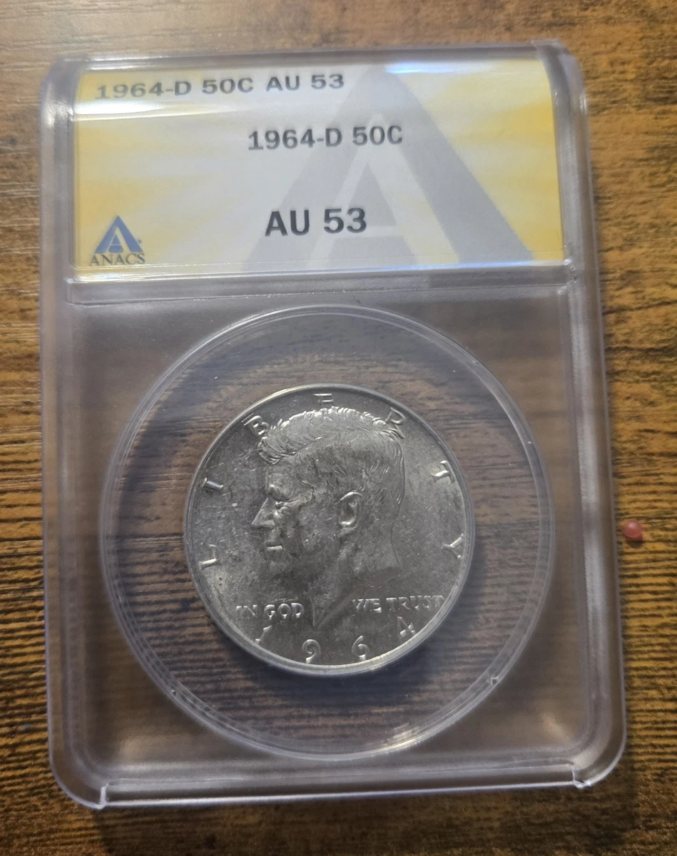1964 ハーフダラー　NGC AU53 AU 53 Graded Kennedy US Half Dollars (1964-Now) for sale | eBay