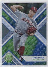 2018 Panini Elite Extra Edition Aspirations Tie-Dye 17/25 Jake Irvin #198 o3p