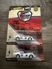 Hot Wheels Premium Car Culture Vintage Racing Ferrari 250 GTO, white Lot of 2