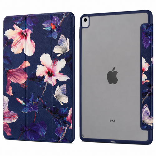 Blumen Hülle für iPad 9./8./7. Gen & iPad Pro 10.5/Air 3 mit Stifthalter - Bild 6 von 6
