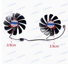 For XFX RX5700XT 5700 RX5600XT Black Wolf Edition Graphics Card Fan FDC10U12S9-C