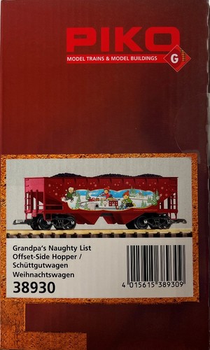 PIKO 38930 G Schüttgutwagen Weihnachtswagen | Zustand: Neu