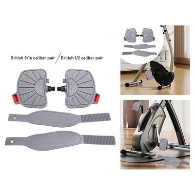 2x Heimtrainer-Pedale, Ersatz für Fitness-Bikes, Indoor-Cycling-Teile