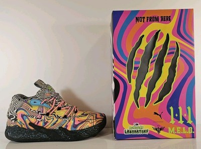 PUMA Men s Melo Dexter s Laboratory Multicolor Size 9 Basketball Shoes