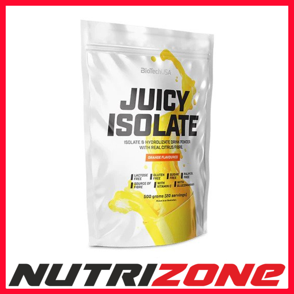 BioTechUSA Juicy Isolate, Orange - 500 grams