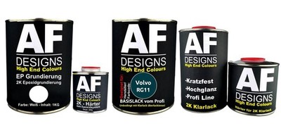 FÜR Volvo RG11 Turkish Green 3.7L Autolack SET 2K Epoxid Grundierung Klarlack