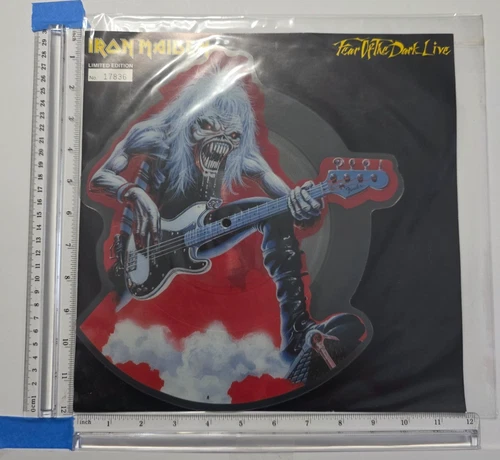 Iron Maiden Fear of the Dark Live UNPLAYED SEALED UK Picture Disc Limited