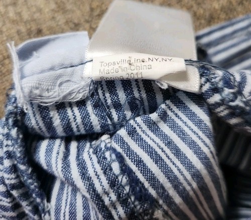 Salopette Disney Jean Denim 2011 ricamata bambino Topolino e amici clubhouse 3-6m - Foto 8 di 8
