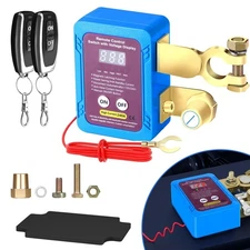 12V 240A Smart Remote Battery Disconnect Kill Switch for RV ATV Truck Boat