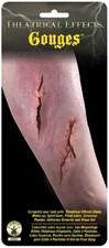 Gouges Cut Slit Gash Wound Fancy Dress Halloween Costume Makeup Latex Prosthetic