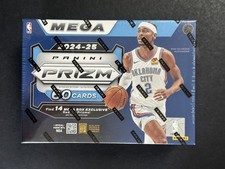 2024-25 Panini Prizm Basketball Mega Box Factory Sealed Wemby Luka