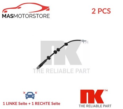 BREMSSCHLAUCH BREMSLEITUNG PAAR VORNE NK 853732 2PCS A FÜR PEUGEOT 406