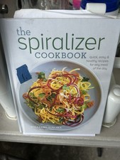 Spiral Vegetable Slicer Spiralizer Veggie Pasta Maker Chop/ Shred & Cook Book