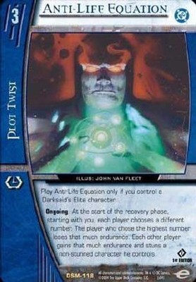 Anti-Life Equation - FOIL - Superman | Man of Steel - FOIL - Vs System