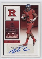 2016 Contenders Draft Picks College Ticket Leonte Carroo (Red Jersey) Auto 7eo