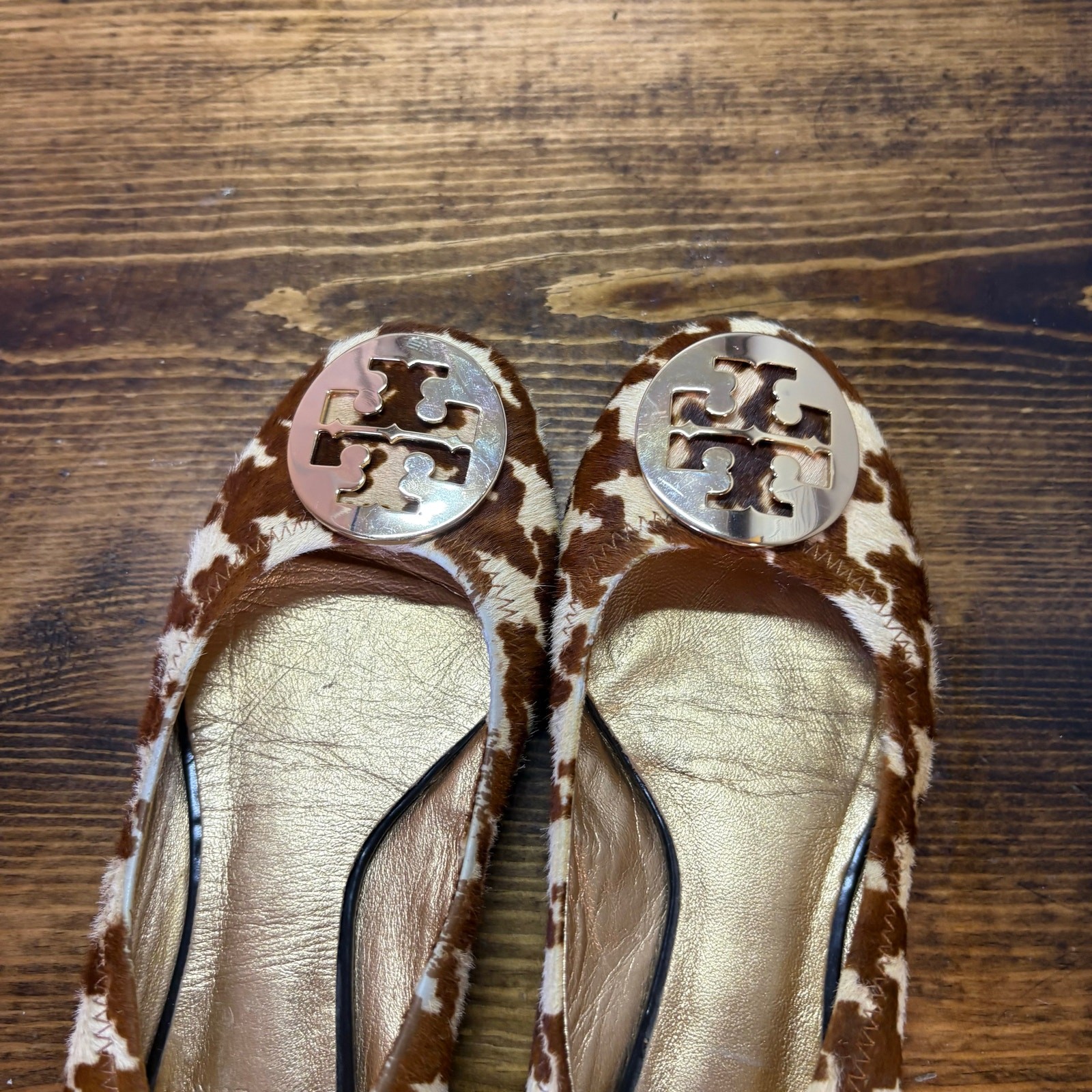 Tory Burch Brown Flats Size 6.5 thumbnail 6