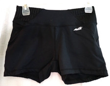 Avia M (8/10) black blended fabric athletic shorts for women