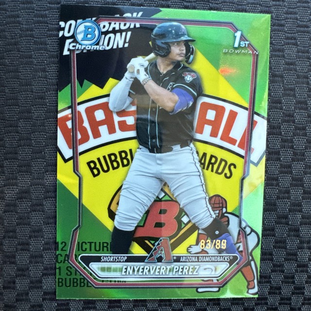 2026 Bowman Baseball Enyervert Perez 1st Packfractor Variation /89