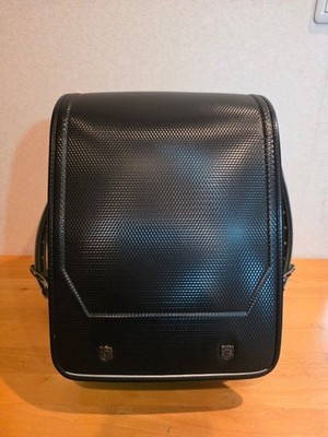 Top Value Select Randoseru Carbon Look Black Kids Backpack