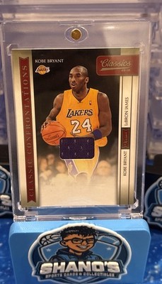 2009-10 Panini Classics - Classic Confrontations LeBron James, Kobe Bryant #5...