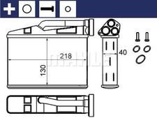 MAHLE Wärmetauscher, Innenraumheizung AH 240 000S