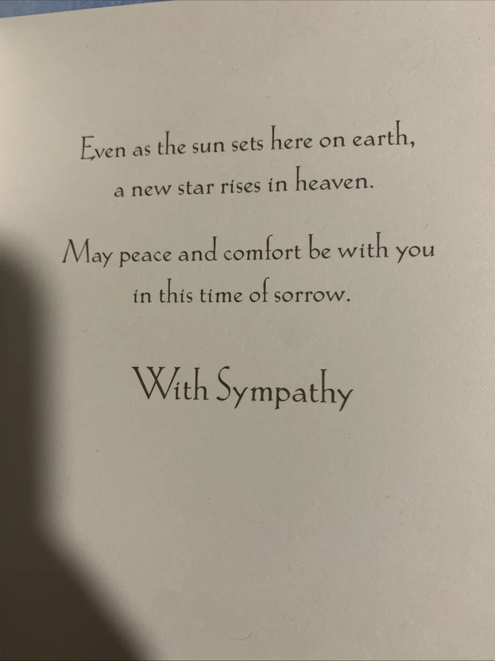 Leanin Tree Sympathy Card “Dream Keeper” By Traci Rabbit - Image 3 of 4