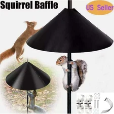 Around Wrap Squirrel Baffle Bird Feeder Squirrel Proof Baffle Wrap 12" 14" 16"