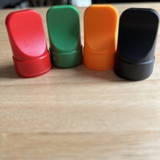 1991 Yahtzee Showdown Milton Bradley Board Game Replacement Parts/Piece-4 Pawns