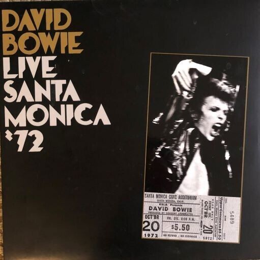 David Bowie – Live Santa Monica '72 (180gm 2XLP+Poster,2008, BOWLIVE 201072, NM)