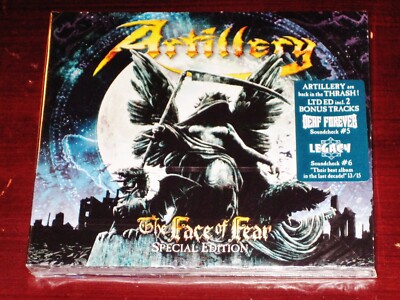 Artillery: The Face Of Fear - Special Limited Edition CD 2018 Bonus Tracks NEW