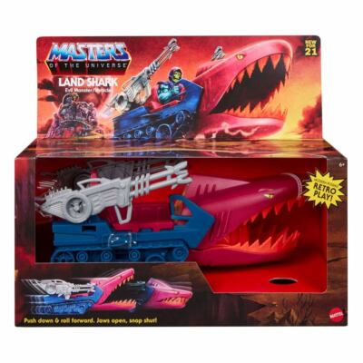 MASTERS OF THE UNIVERSE ORIGIN LAND SHARK SKELETOR MATTEL 32 CM