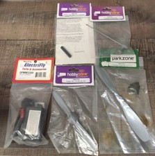 R/C Plane Accessories Lot Park/Hobby Zone- Great Planes Charger, Propeller