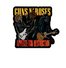 GUNS N ROSES - APPETITE SKELETONS - STICKER - BRAND NEW - MUSIC BAND S-8649