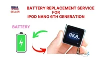 Battery  Replacement Service for iPod Nano 6th Generation-I’ll fix it