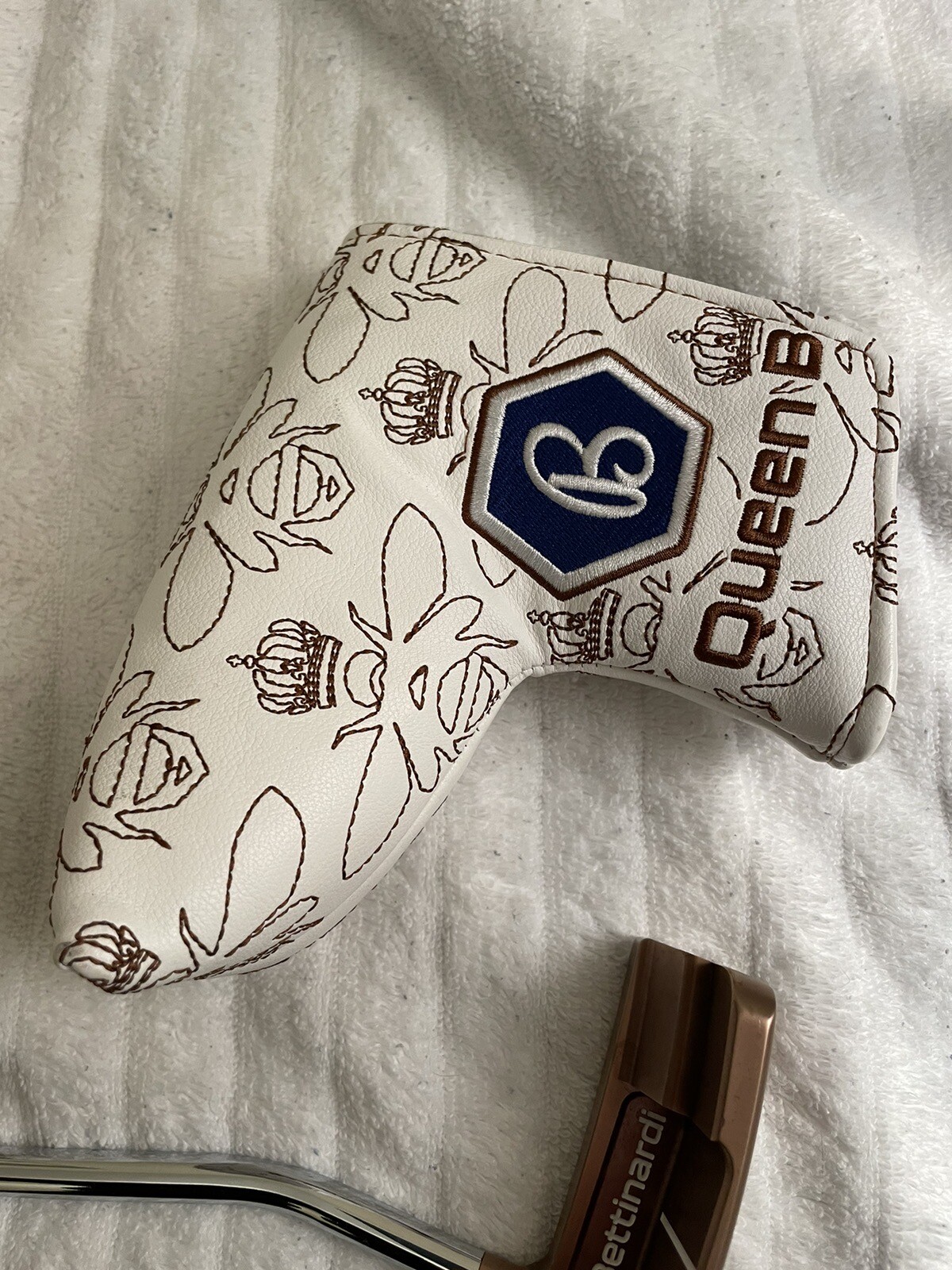 Bettinardi Queen Bee 6 Copper 33" Putter w/Cover 365781 eBay