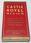 VINTAGE EMPTY London England Cigarette Cardboard Box 10 Castle Royal Medium — photo 2