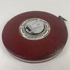 Lufkin Rule Co 100ft Steel Measuring Tape Red Chrome Clad Saginaw Mi Usa