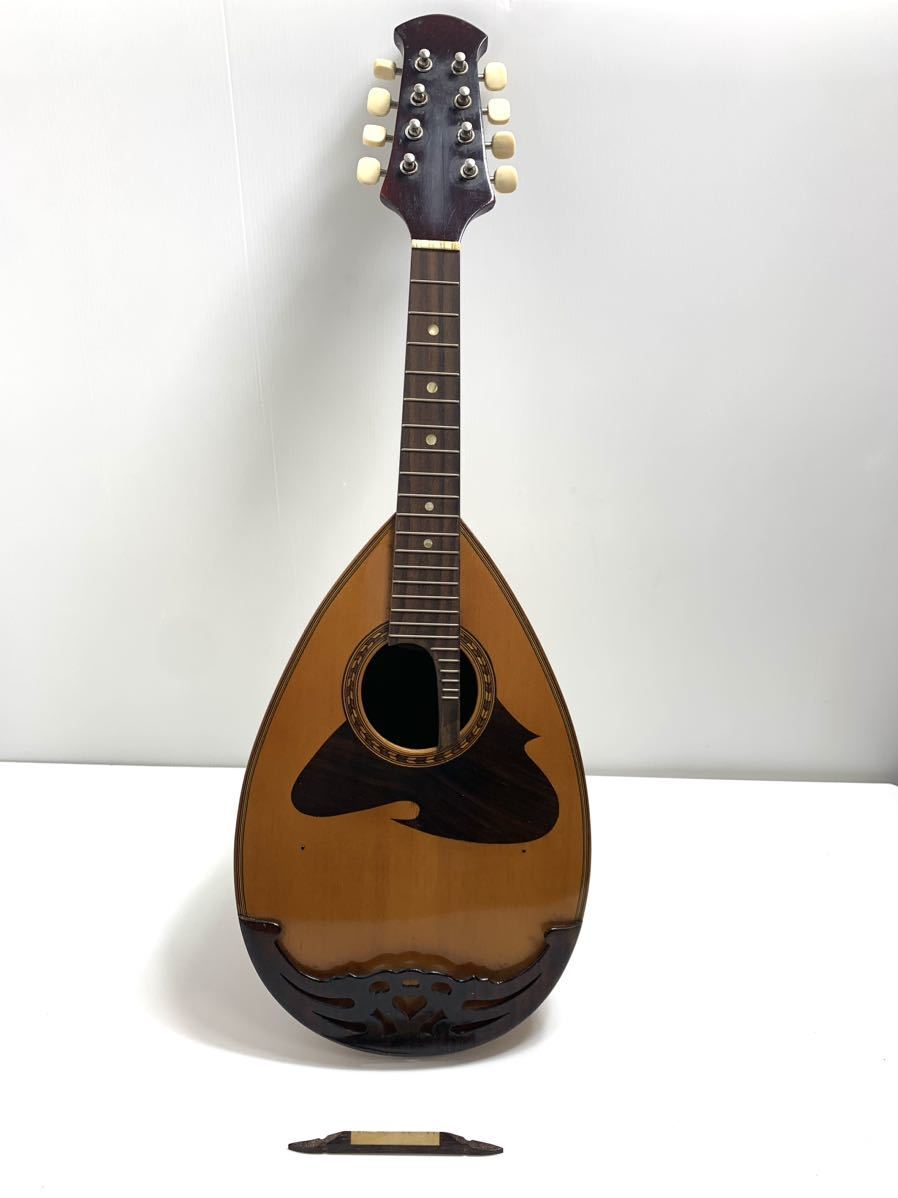 【SUZUKI】1970年製 マンドリン No.226 Mandolin Suzuki Nagoya Japan Bowl Back No.226 1968 Natural