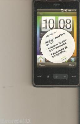 FAKE SHOWCASE PHONE - HTC HD MINI - DUMMY - (IS NOT A PHONE) 
