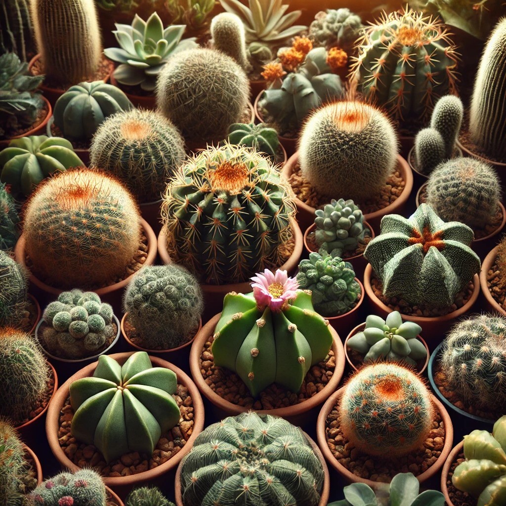 Exotic Cacti Mix Succulent Seeds 0.3g + Free Gift + Plant Tag